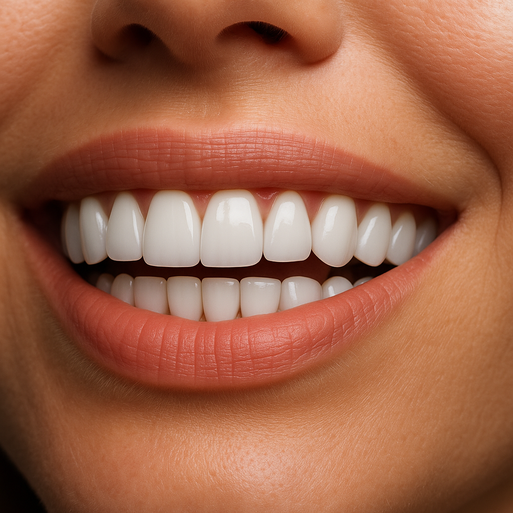 Porcelain veneers Riverside patient smile result