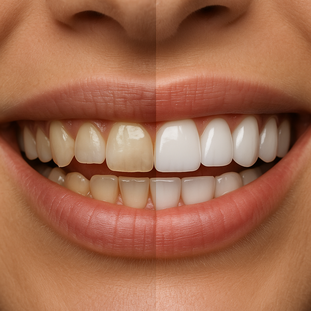 Riverside porcelain veneer before and after transformation